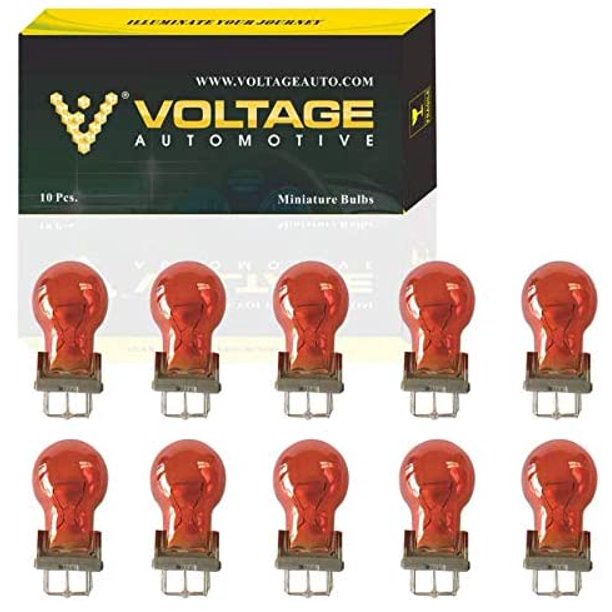 (10 Pack) 3156A 3156NA 3156 Amber Automotive Tail Light Brake Light