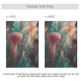 thumbnail image 4 of Yayeee Garden Flag 12" x 18" Double Sided Outdoor Yard Lawn Holiday Decorations, Psychedelic Forest, 4 of 6