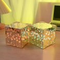 DIY Tulip Cube Mirror Lamp, 21 Flowers LED Decorative Lamp, 2 in 1