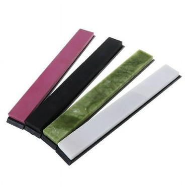 WINDLAND 4 Pieces 3000/6000/8000/10000# Knife Polishing Tool Whetstone for Kitchen Tool Knife Sharpener Honing Grindstone Durable