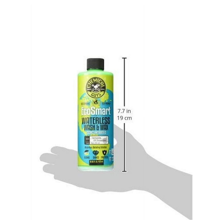 Chemical Guys WAC_707_16 EcoSmart Waterless Car Wash & Wax (Concentrated) 16  oz. 