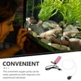 thumbnail image 3 of GOOHOCHY Aerador De Para Acuario Rosa Compacto Con Operación Silenciosa Y Alimentación USB, 3 of 7