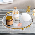 thumbnail image 4 of Luxury Serving Tray,With Handles Cosmetic Perfume Makeup Display Multifunction Decorative Decorative Tray,Jewelry Tray D, 4 of 5