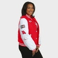 thumbnail image 5 of Women's WEAR by Erin Andrews Red Kansas City Chiefs Varsity Full-Snap Puffer Jacket, 5 of 6
