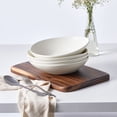 thumbnail image 5 of Stone + Lain Delilah Porcelain Collection Dish Set, 6 Bowls (8-inch) Service for 6, Cream, 5 of 5