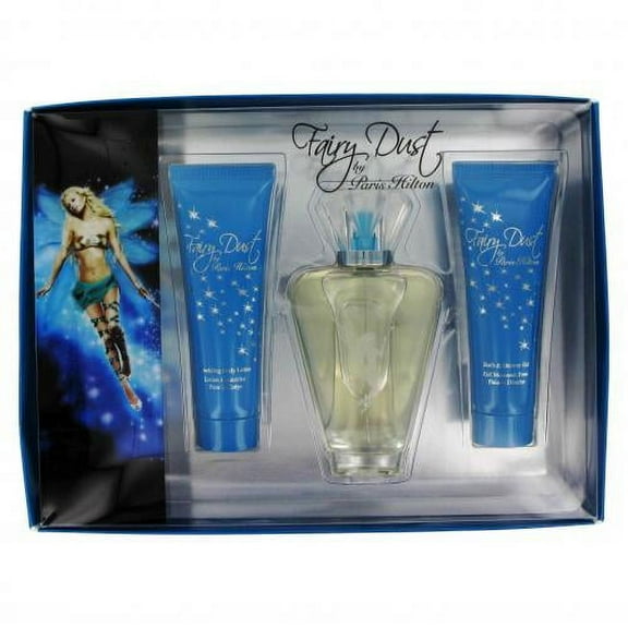 PARIS HILTON FAIRY DUST by Paris Hilton SET-EAU DE PARFUM SPRAY 3.4 OZ & SPARKLING BODY LOTION 3 OZ & SHOWER GEL 3 OZ for WOMEN
