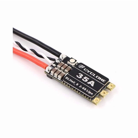 BLHeli S 2-6S Lipo 35A Brushless ESC Built-in Programmable RGB LED for RC FPV Drone Parts