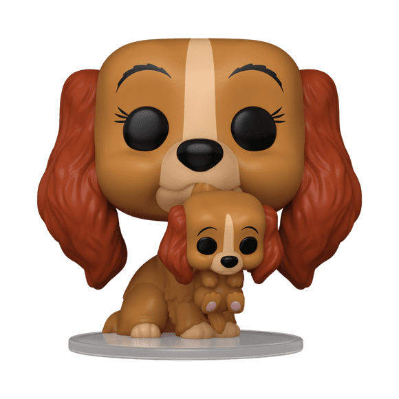 Funko Pop! Disney: Lady and the Tramp - Lady with Puppy Vinyl Figure