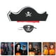 thumbnail image 2 of Conjunto de 6 sombreros piratas para Halloween, con parches para los ojos, ideal para fiestas temáticas de piratas, cosplay y fiestas de disfraces de Halloween para niños, 2 of 8