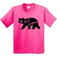 thumbnail image 3 of Inktastic West Virginia Black Bear Silhouette Youth T-Shirt, 3 of 5