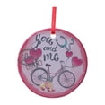 thumbnail image 2 of Fiudx Colgantes Decorativos para San Valentín, Diseño Personalizado, Material Cerámico, Idea de Regalo Romántica, Decoración Memorable para El Hogar, Perfectos para Mamás, Papás y Familia. Incluye 1, 2 of 3