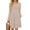 Apricot, variant on Pleated Long Sleeve Dresses for Women Fashion Fall Dresses Casual Dress with Pockets