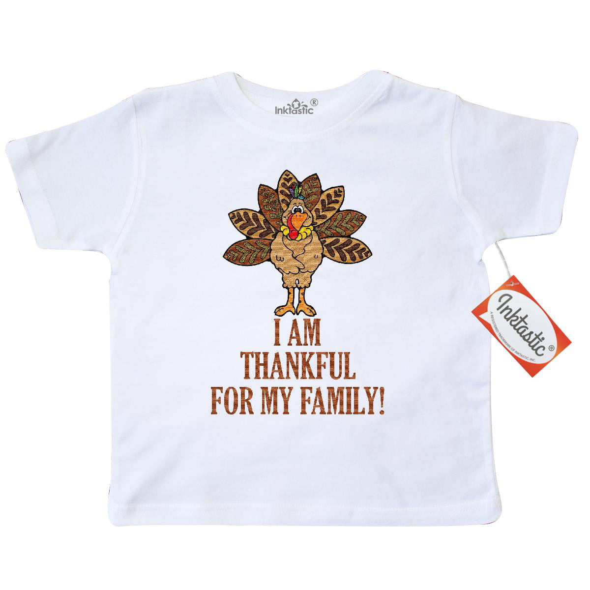 inktastic Thanksgiving Cutest Turkey in Town Baby T-Shirt