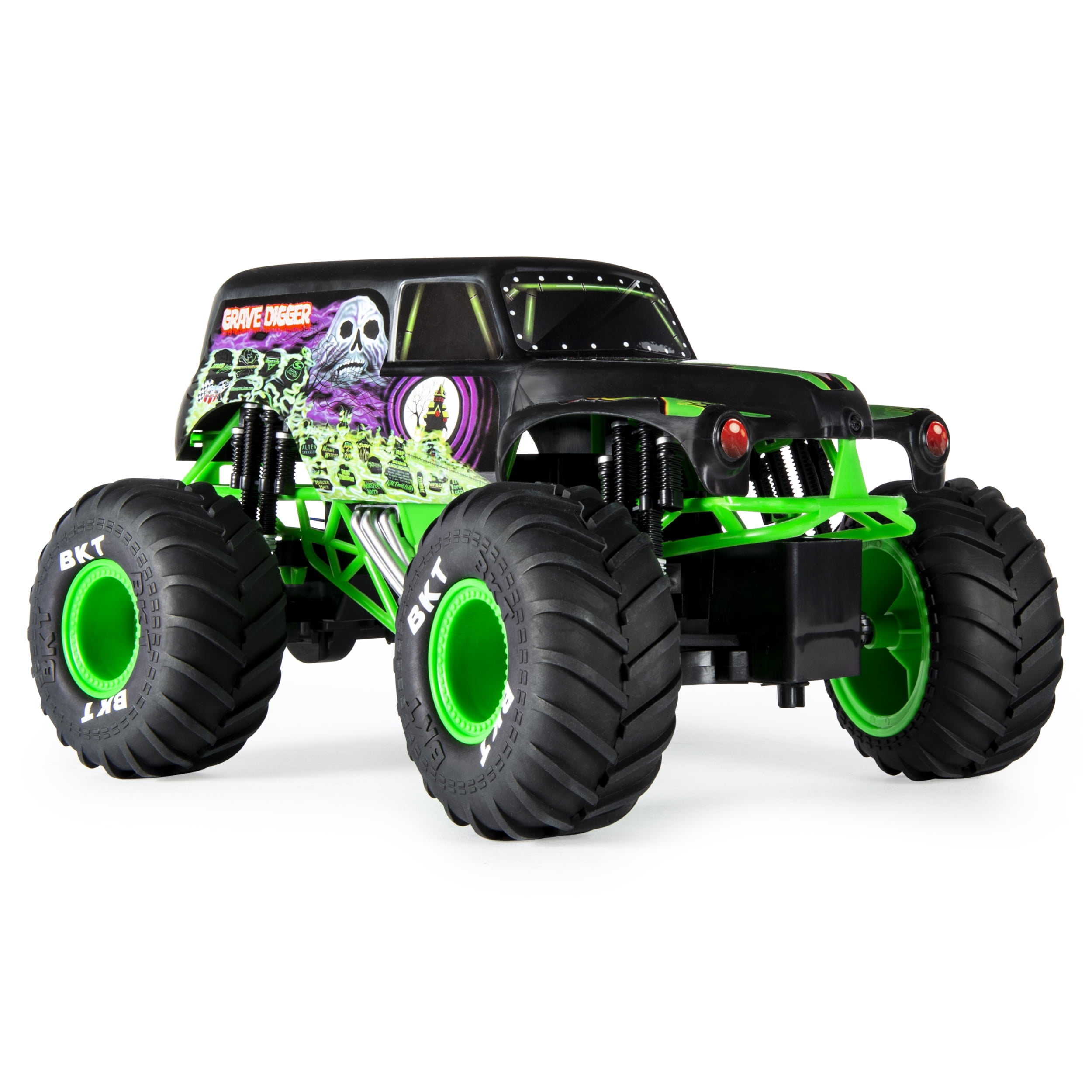 Monster Truck de controle remoto Monster Jam Freestyle Force Spin Master Monster  Jam Freestyle Force 1:10 Grave Digger