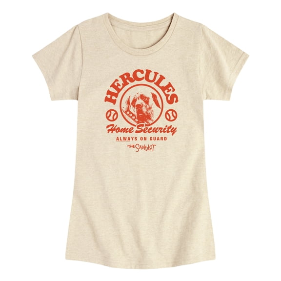 The Sandlot - Hercules Home Security - Toddler Girls Fitted Short Sleeve T-Shirt