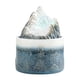 thumbnail image 1 of Fuente de mesa con adornos de la suerte, cascada relajante, rueda de Feng Shui, transferencia azul blanco, 1 of 9