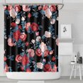 thumbnail image 2 of Waterproof Pioneer Shower Curtain 84x72 Inch Polyester Unique Colorful Floral Shower Curtain for Bathroom Hotel Home Decor with 12 Plastic Hooks, 2 of 5