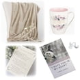 thumbnail image 3 of Memorial Blanket Gift Set: Plush Blanket, Grief Journal, Angel Bookmark, Mug, Condolences Card, 3 of 8