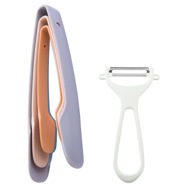 Sistema de la cocina para el nuevo apartamento casero, cuchillo de pelar del acero inoxidable del clip plástico de la comida 3 en 1