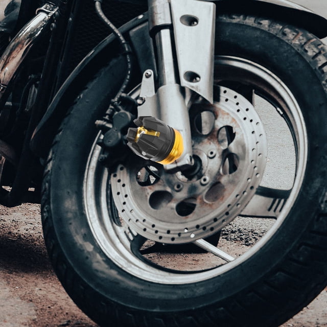 CRAFTHROU 4Ud Protectores Frontales Para Horquilla De Motocicleta Dorados Para Protección Y Estilo