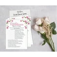 thumbnail image 4 of Inkdotpot 50-PackFloralWhy Do We Do That Bridal Wedding ShowerGameBachelorette Party ActivityGameCards, 4 of 7