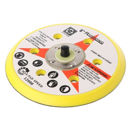 

HGYCPP 6 Holes Backup Sanding Pad Thread Hook and Loop Abrasive Tools
