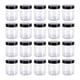 thumbnail image 4 of Tarro para mascotas con tapa redonda apilable, reutilizable, ligero, transparente, latas de cocina para 20 piezas 400ml, 4 of 9