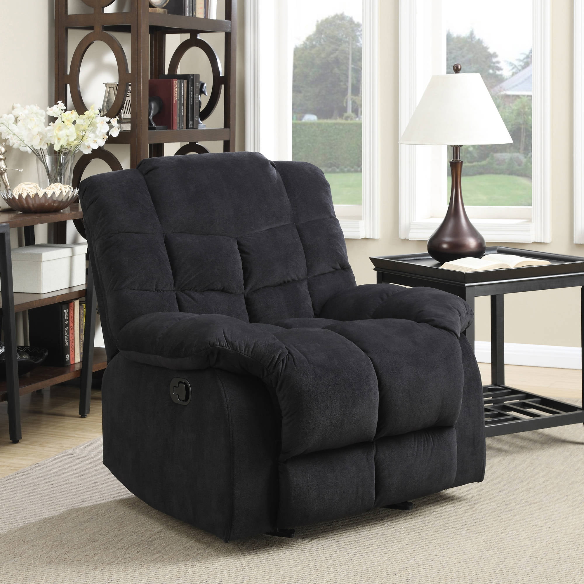 faux leather recliners  walmart