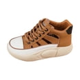 thumbnail image 3 of Zapatos informales para mujer, sandalias de verano antideslizantes, transpirables, suela gruesa, punta redonda, ligeros, cómodos, zapatos para 37 Tamaño Marrón Yinane Zapatillas de deporte huecas, 3 of 8