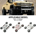 thumbnail image 2 of ZheElen Durable Front Rear Portal Axle DIY Kit For 1/12 MN82 Crawler Durable RC Car Part Black, 2 of 6
