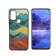 thumbnail image 1 of Compatible with Motorola Moto G Pure Phone Case, mountain-art-paintings-182 Case Men Women, Flexible Silicone Shockproof Case for Motorola Moto G Pure, 1 of 1