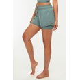 thumbnail image 3 of Women's Quick-Dry Running Workout Sports Shorts,Green,L, 3 of 7