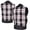 Black, variant on Milwaukee Leather LKM3783 Men's Classic Black Leather Motorcycle Vest with Inside Flannel Liner 5X-Large
