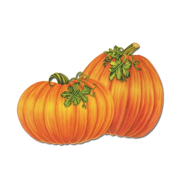 48 Pack Bulk Thanksgiving Pumpkin Cutouts