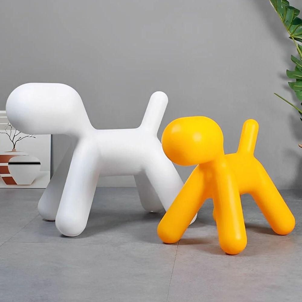 Chaise pour enfant Heavenly Collection Dog en blanc