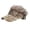 D, variant on Men's Wig Sun Hat Camo Print Visor Comfortable Breathable Baseball Cap C One Size