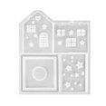 thumbnail image 1 of Moldes Silicona 3D para Casa Fundición DIY Mesa (casa Copo Nieve), 1 of 9