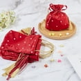 thumbnail image 3 of 8 bolsas de regalo pequeñas con forma de corazón rojo para mujer, con asas, para cumpleaños, Navidad, fiestas, dulces, 5,7 x 6,3 pulgadas, con cordón., 3 of 9