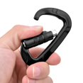thumbnail image 1 of Fdit Swing Buckle, D Carabiner, 12KN 1 Pcs For Carabiner Clip, 1 of 8