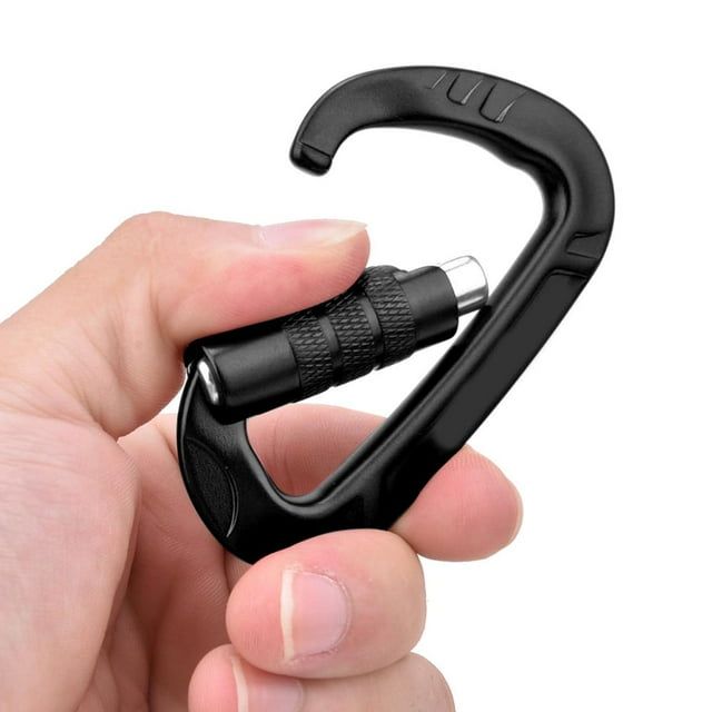 Fdit Swing Buckle, D Carabiner, 12KN 1 Pcs For Carabiner Clip