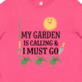 thumbnail image 4 of Inktastic Gardening Funny Garden is Calling Youth T-Shirt, 4 of 5