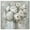 Gallery Wrapped, variant on White Floral Harmony Canvas White Floral Art by Art Remedy, Gallery Wrapped, 12" x 12"