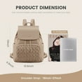 thumbnail image 5 of Lovevook Mini Backpack Purses for Women,Small Cute Backpack for Daily College Shopping Travel, 5 of 7