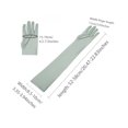 thumbnail image 3 of Unique Bargains Women Stretchy Opera Length Full Finger Gloves Pairs, 3 of 4