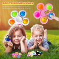 thumbnail image 2 of Simple Dimple Rotation Sensory Toy, Anti-stress And Anti-anxiety Easy Carry For Adhd Autism Kids Adults (4pcs), 2 of 5