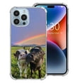 thumbnail image 2 of Lovers Farm Cattle Case for iPhone 13 Pro,Aesthetic Art Design TPU Bumper Cover Case, 2 of 3