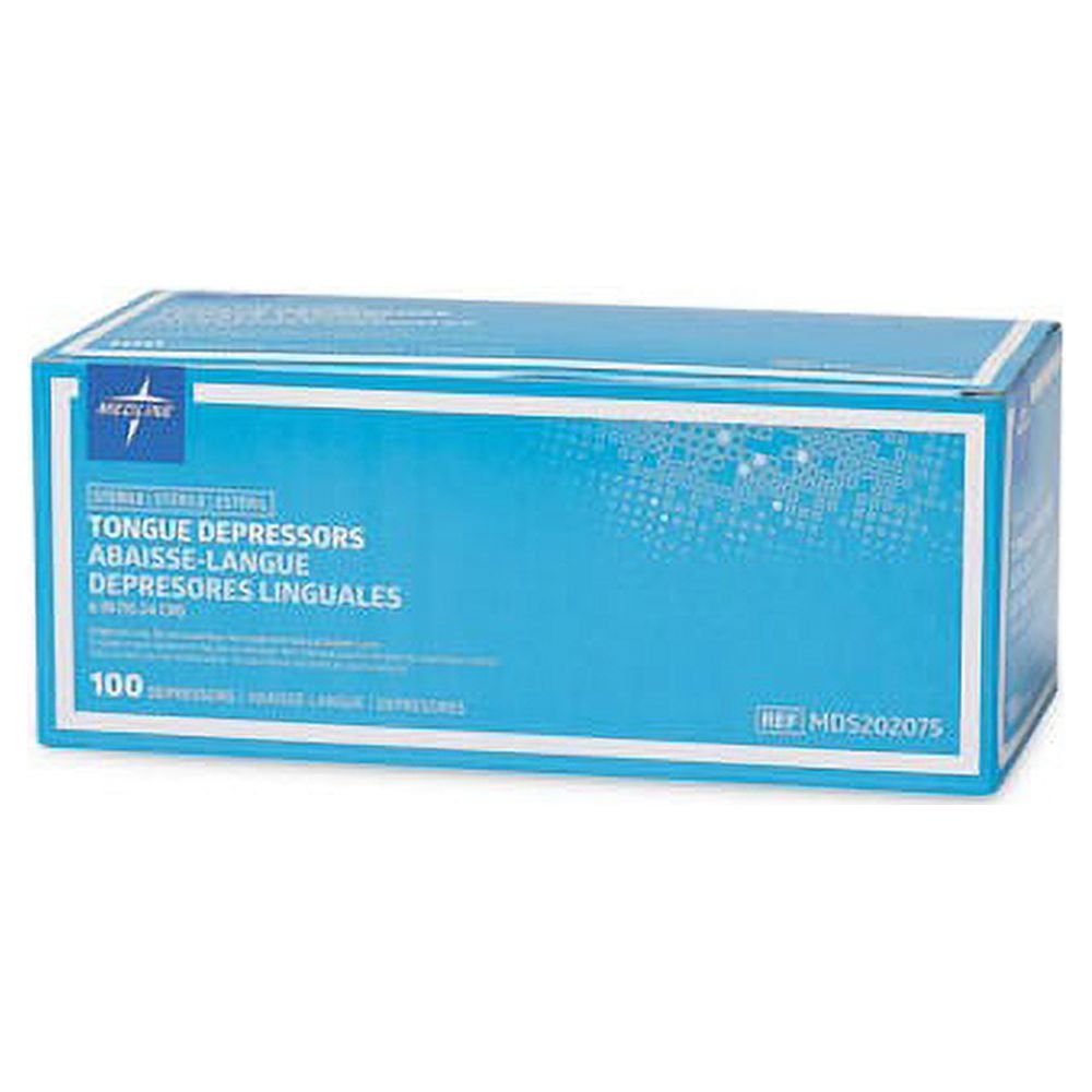 Buy Surgi Pack Wooden Tongue Depressors 100 Pack Box Online at