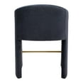 thumbnail image 4 of Emas Counter Stool Midnight Gray Counter Stool, Modern Style, Soft and smooth velvet fabric, Plywood, Indoor Bar, 4 of 7