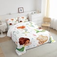 thumbnail image 3 of Couette Mignonne Mermaid pour Filles 2 Pcs Literie à Thème Océan Ancre Étoile de Mer Aquarelle Ensembles de Literie & Collections Princesse de Mer Colorée Couette Simple, Couette à Thème Marin Dessin Animé pour Enfants Adolescents, 3 of 6