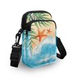 thumbnail image 3 of HELLHERO Starfish Shoulder Purse Polyester Lightweight Adjustable Crossbody Bag for Outdoor Daily Use, 3 of 7